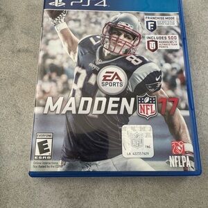 Sony Madden NFL 17 for PS4 - Blue Case